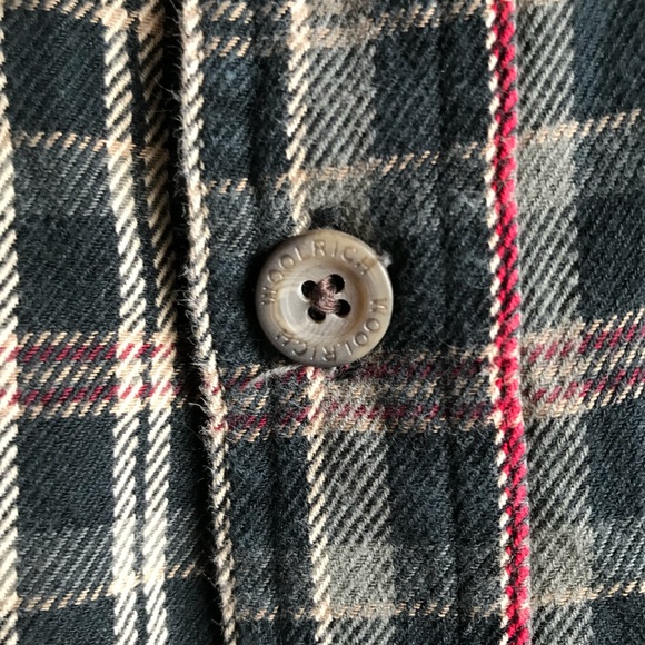 Woolrich Flanel Shirt 2XL Front Pocket 100% Cotton - Picture 4 of 8